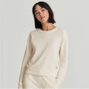 Allbirds R & R crewneck Cream Sweatshirt